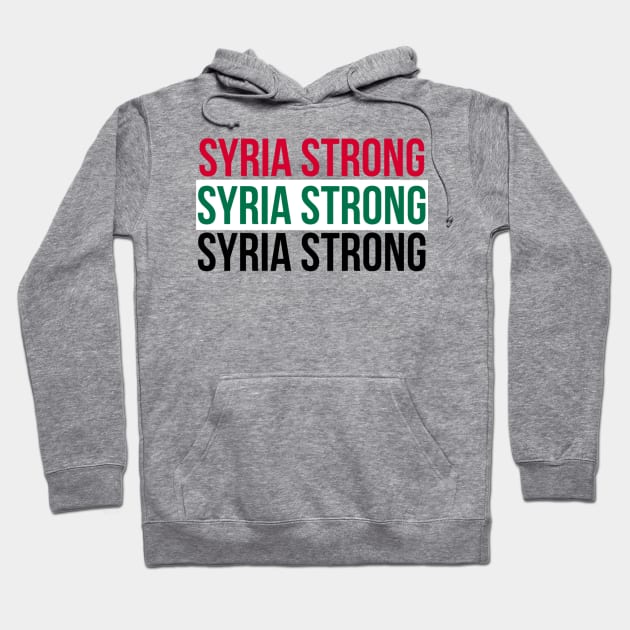 Syria Strong Hoodie by SenecaReads